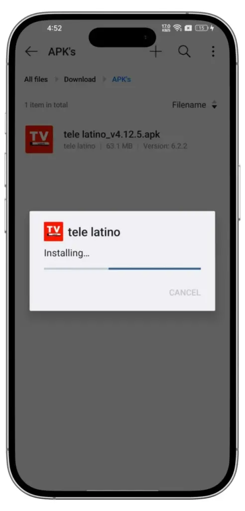 Descargar e Instalar Tele Latino APK para Android 4